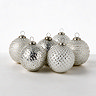 Niamh set of  6 Glass baubles
