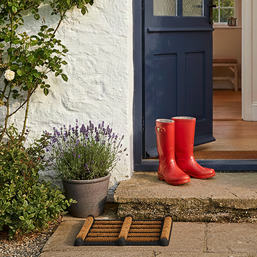 Boot Scraper Mat White Cut Out