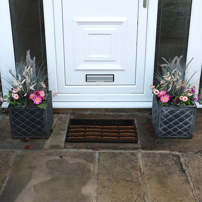 nimbus welcome scraper mat lifestyle image 7