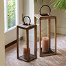 Helena Large Wooden Lantern