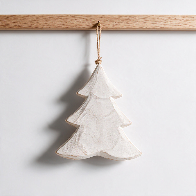 rustic tree decoration