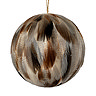 nova large fawn feathered bauble