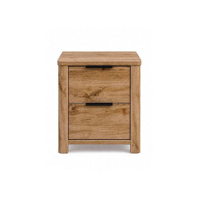 Oakham 2 drawer bedside table
