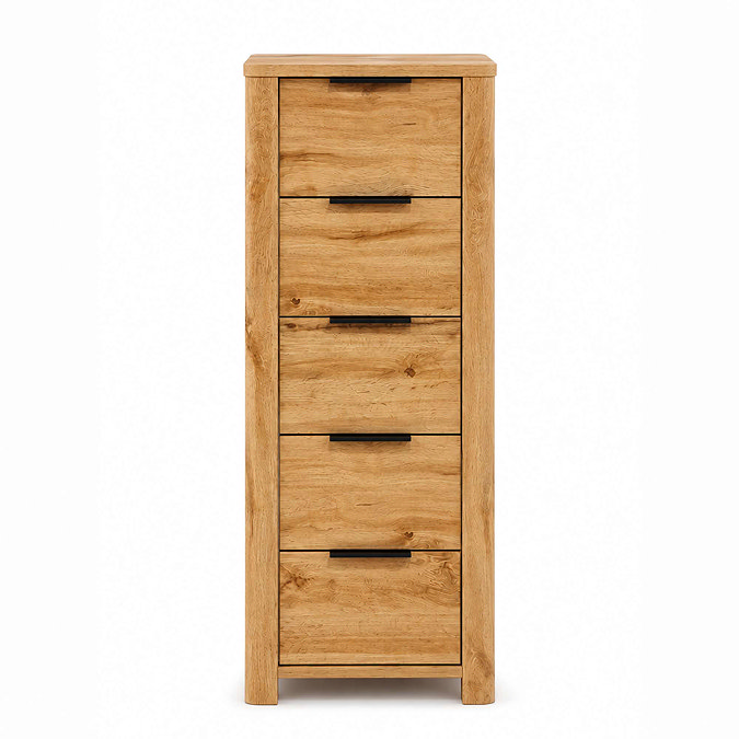 Oakham 5 drawer tall dresser