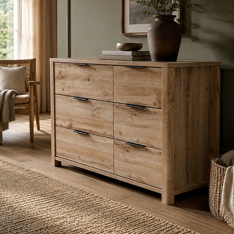 Oakham 6 drawer chest