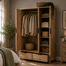 Oakham Triple Wardrobe Oak