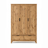 Oakham Triple Wardrobe Oak