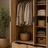 Oakham Triple Wardrobe Oak