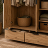 Oakham Triple Wardrobe Oak