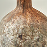 Oakley organic glass bottle table lamp