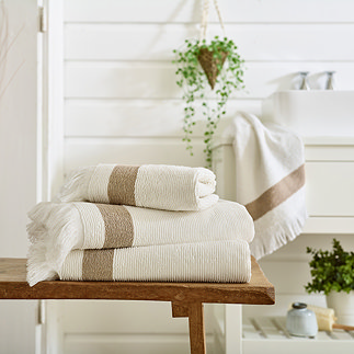 oakwood ridge natural towel image