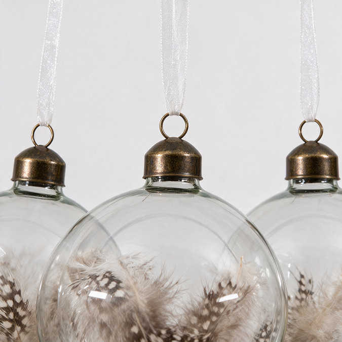 Odette set of 3 baubles