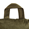 Velvet Cuddle chair cushion in olive image 2
