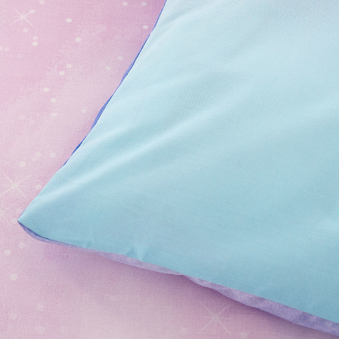 Ombre rainbow clouds duvet cover image