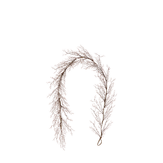 Oona frosted twig garland