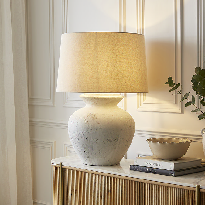 Ophelia Table Lamp Lights On 