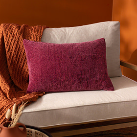 Osaka Cushion Burnt Red Lifestyle