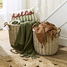 Home Accessories Set of 2 Wicker Storage Baskets main image