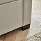 Oxford Linen Buttoned Bed with Drawers - Grey carousel image