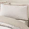 Oxford Pinstripe Natural Pillow