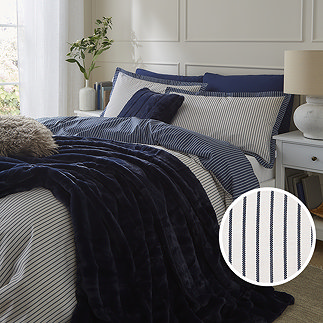 Oxford Pinstripe Navy PL Image