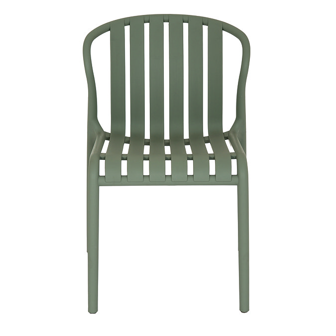 front on image cut out on white background of french grey dining chair