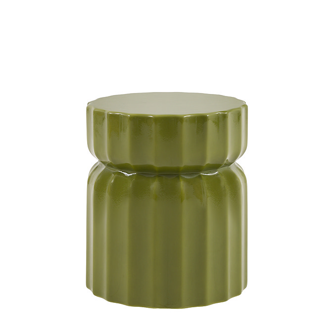 Palmetto side table verde