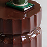 Palmetto side table rust