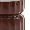 Palmetto side table rust