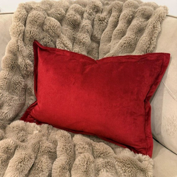 Pandora cushion cover in red image