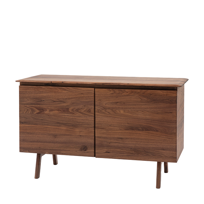 Paris walnut 2 door sideboard image