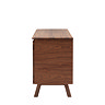 Paris walnut 2 door sideboard image