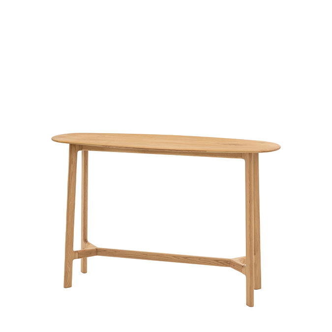 Paris oak console table image