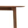 paris walnut console table image