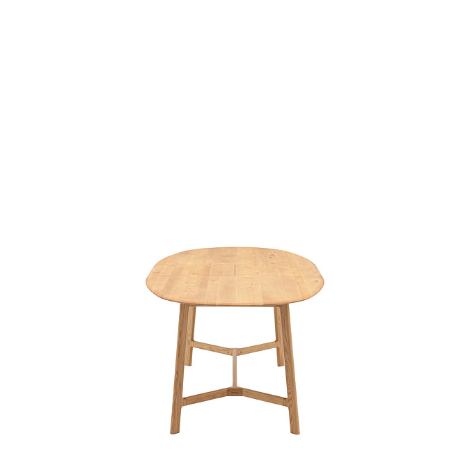 Paris extending oak dining table image
