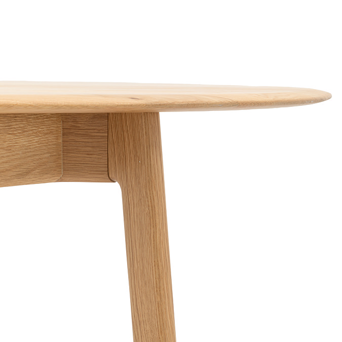 Paris extending oak dining table image