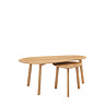 Paris Nest of 2 Coffee Tables in Oak image