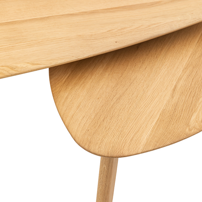 Paris Nest of 2 Coffee Tables in Oak image