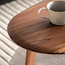 Paris Walnut nest of 2 coffee tables image