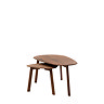 Paris Walnut nest of 2 coffee tables image