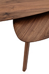 Paris Walnut nest of 2 coffee tables image