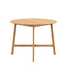 Paris Round Dining Table image oak