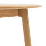 Paris Round Dining Table image oak