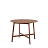 Paris round dining table in walnut image