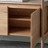 paris oak shelving unit image