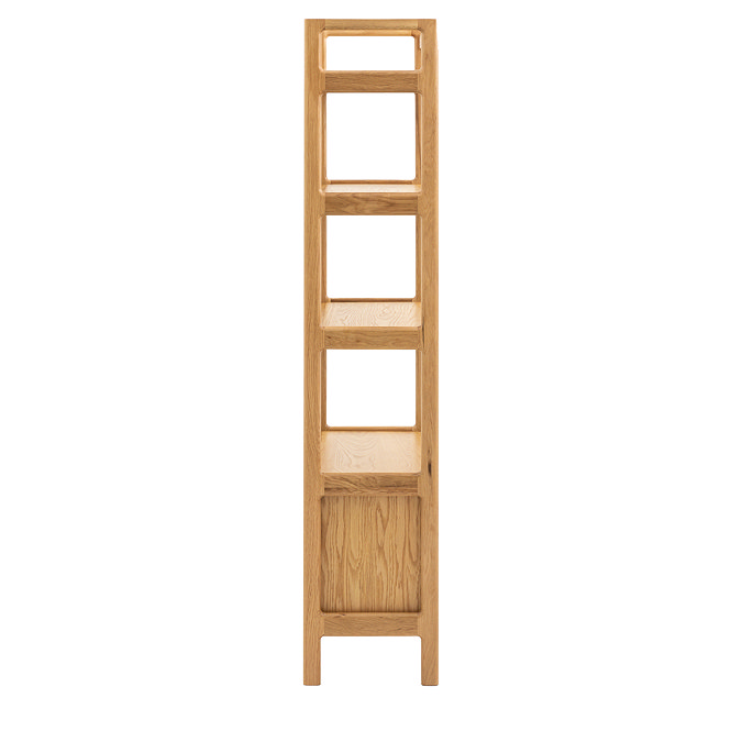 paris oak shelving unit image