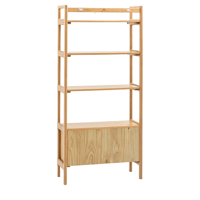 paris oak shelving unit image