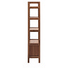 paris walnut shelving unit image