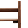 paris walnut shelving unit image