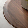paris walnut side table image